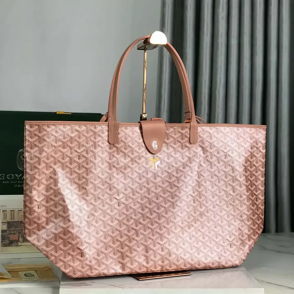 Goyard Saint Louis GM bag for Unisex in Pearly Coral