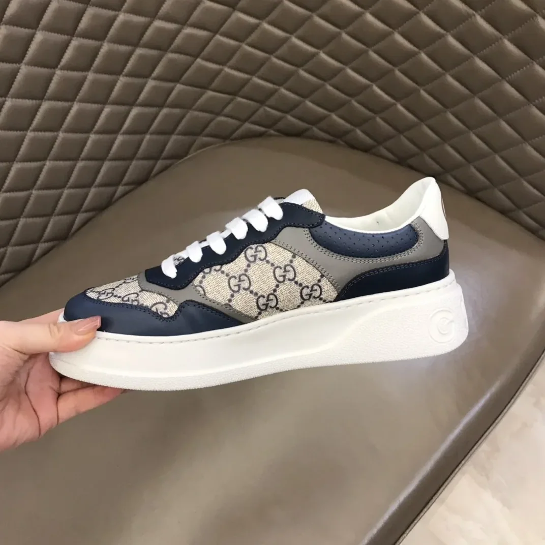 Gucci GG Sneaker Navy Blue Gucci GG Sneaker Navy Blue