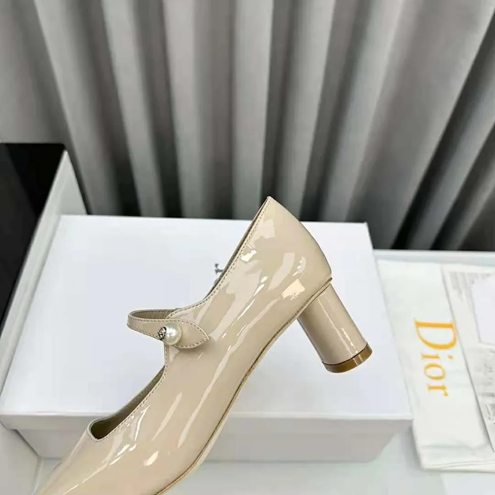 Dior Jolie Dior Pump Nude Patent Calfskin for Women