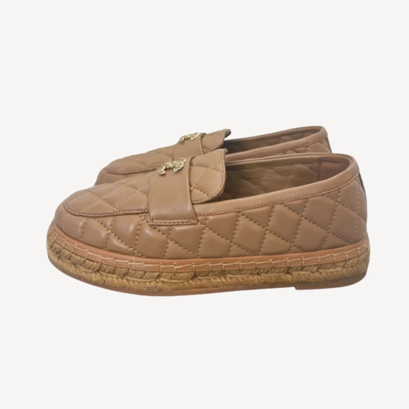 Chanel Espadrilles Brown Chanel Espadrilles Brown