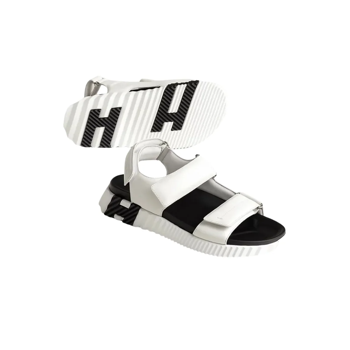 Hermes Junior Sandals Blanc Hermes Junior Sandals Blanc