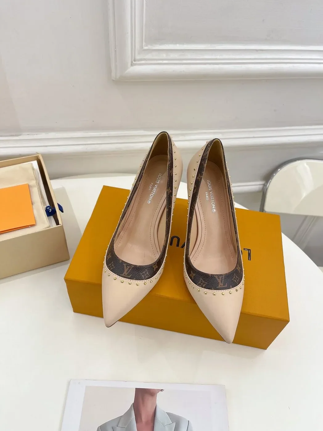 Louis Vuitton Pump Beige 5 Louis Vuitton Pump Beige 5