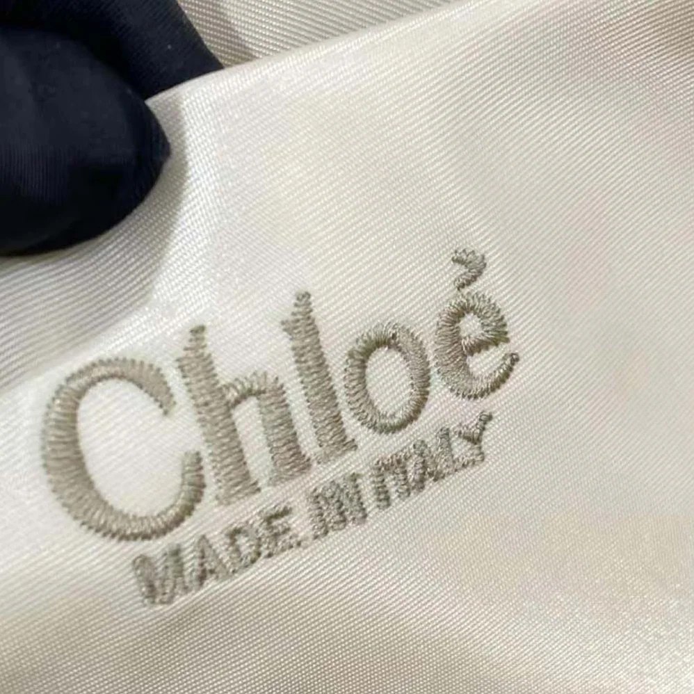 Chloe Medium Woody Tote Bag for Women in White