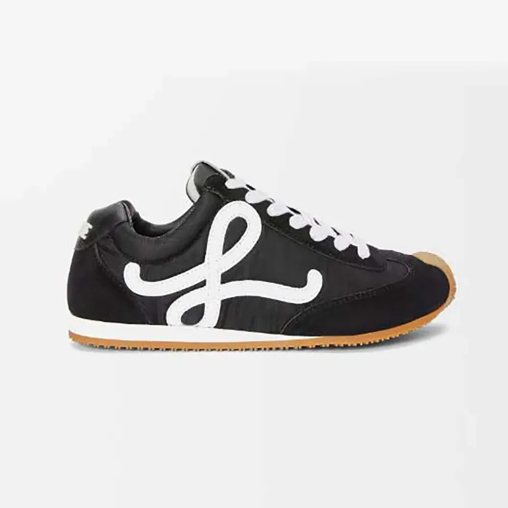 Loewe Ballet Runner 2.0 in Nylon and Calfskin for Unisex in Black Loewe Ballet Runner 2.0 in Nylon and Calfskin for Unisex in Black