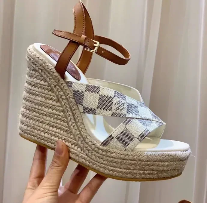 Louis Vuitton Starboard Wedge Sandal - 1AB2F1 Louis Vuitton Starboard Wedge Sandal - 1AB2F1