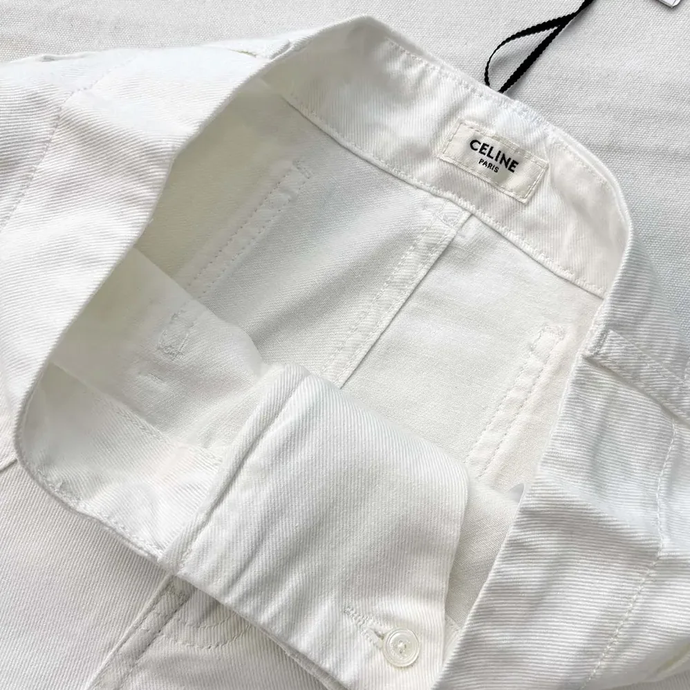 Celine Flare Jeans 004 in Indigo Denim for Men