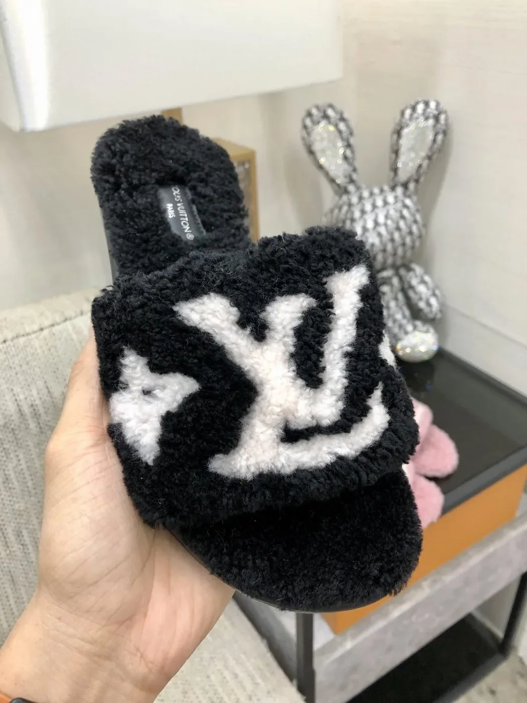 Louis Vuitton Magnetic Flat Mule Black for Women Louis Vuitton Magnetic Flat Mule Black for Women