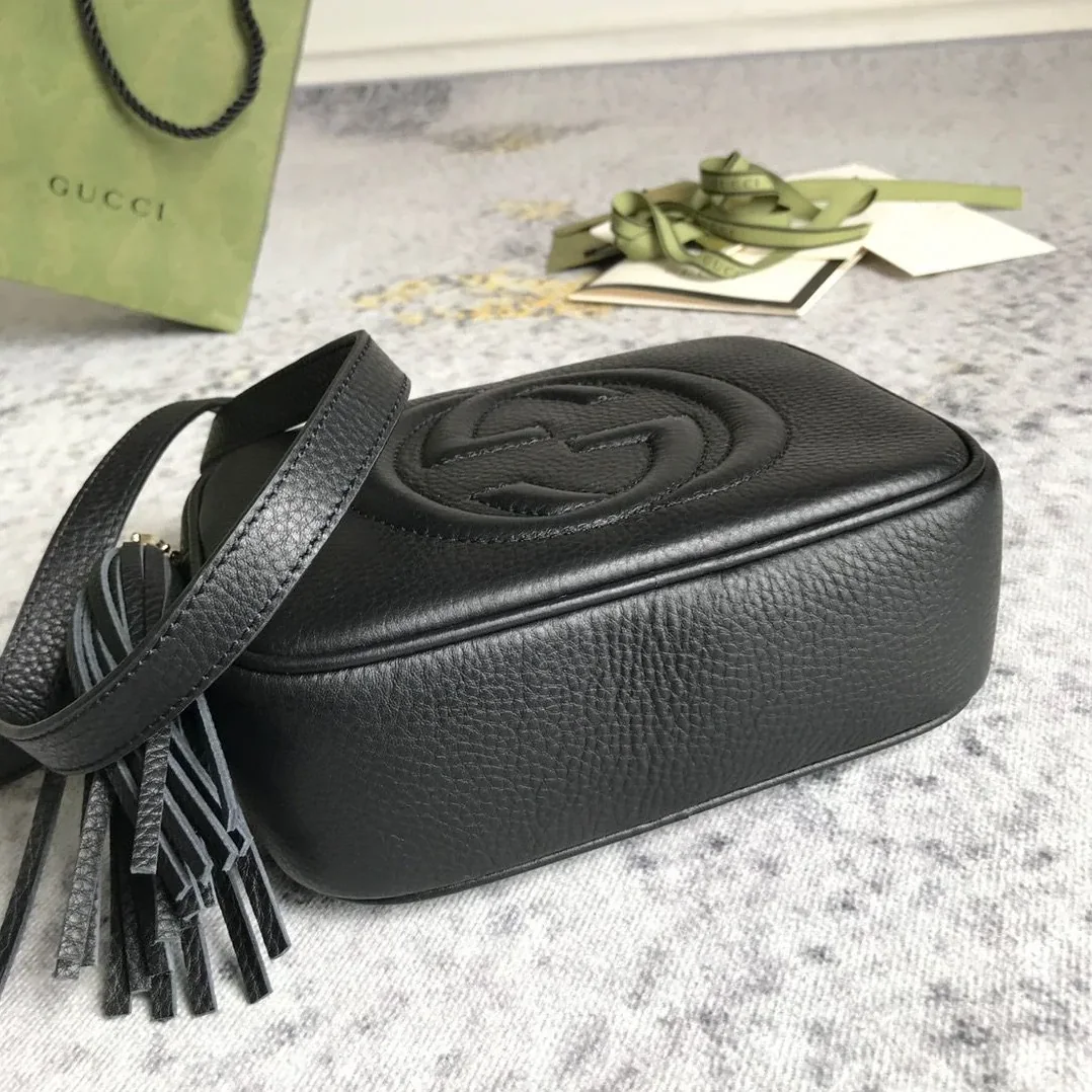 Gucci Soho Small Disco Bag Black / GG