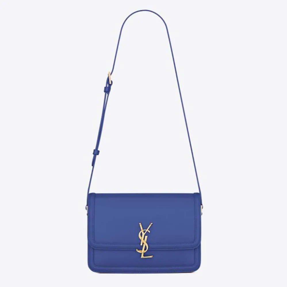 Saint Laurent YSL Solferino Medium Satchel in Box Saint Laurent Leather for Women Saint Laurent YSL Solferino Medium Satchel in Box Saint Laurent Leather for Women