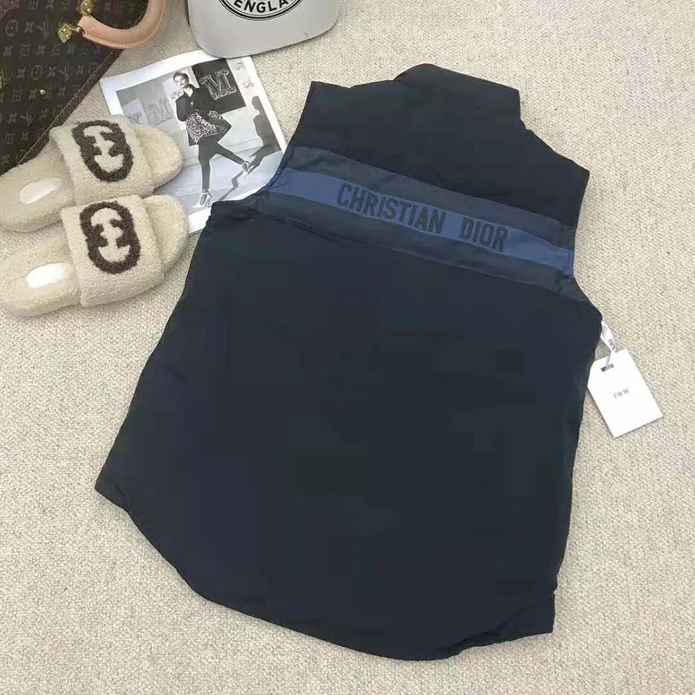 Dior Dioralps Reversible Sleeveless Down Jacket for Women