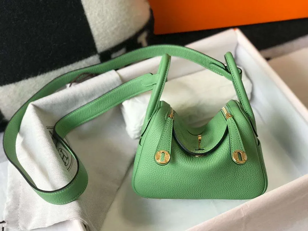 Hermes Lindy Mini Green / Hermes Lindy Mini Green /