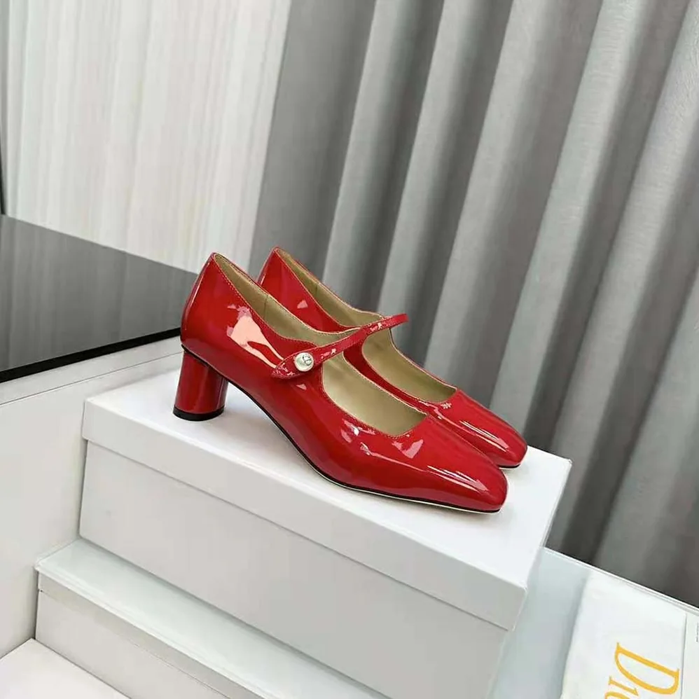 Dior Jolie Dior Pump Amaryllis Red Patent Calfskin for Women