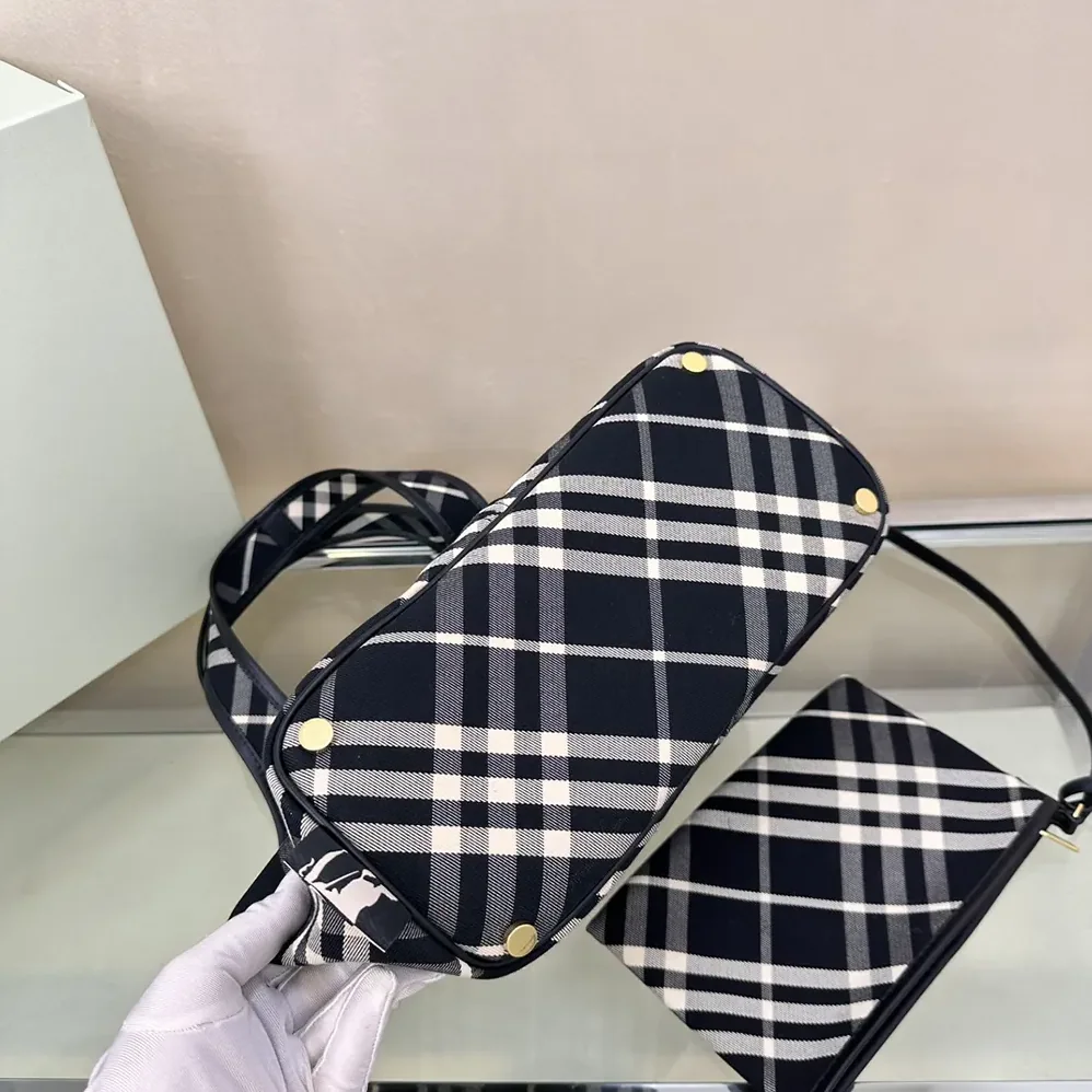 Burberry Small Check Tote for Women
