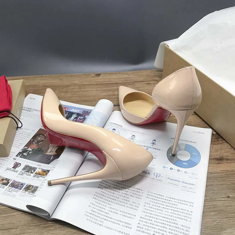 Christian Louboutin Iriza 100 mm Patent Leather Shoes Pink for Women Christian Louboutin Iriza 100 mm Patent Leather Shoes Pink for Women