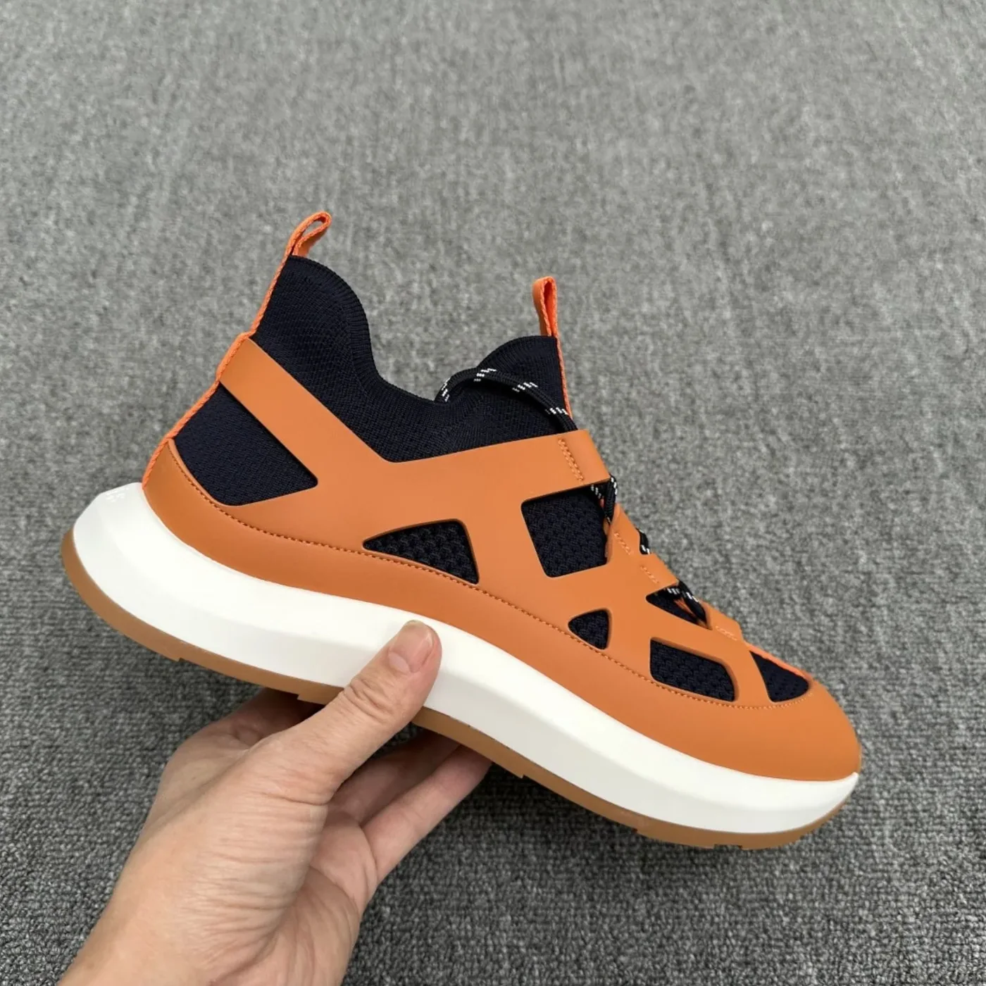 Hermes Katana Sneakers Marine