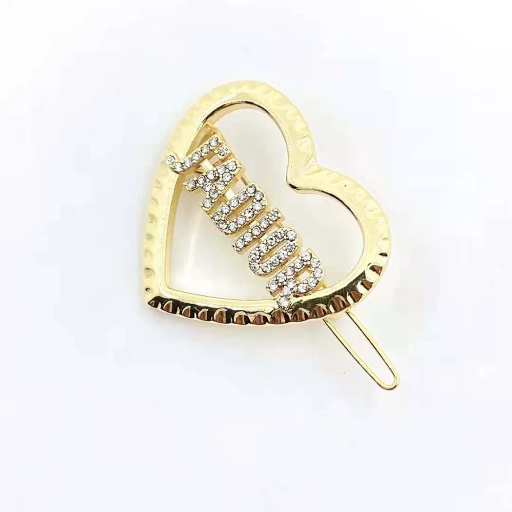 Dior Jadior Brooch Gold-Finish Metal and White Crystals for Women