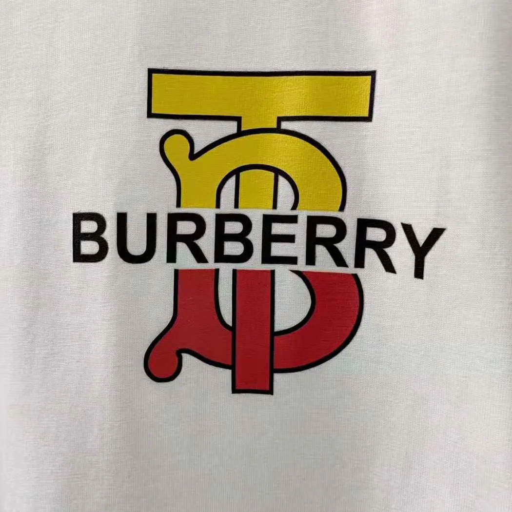 Burberry Monogram Motif Cotton Oversized T-Shirt for Men in White