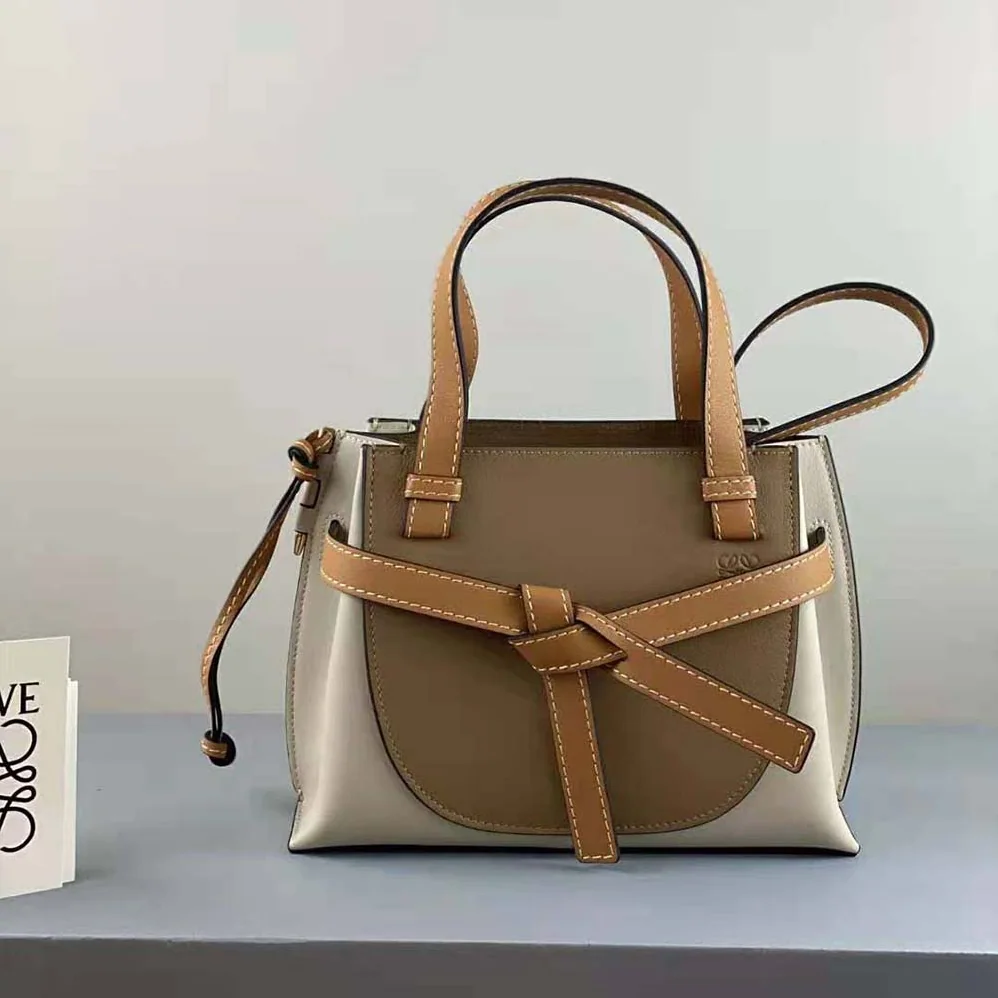 Loewe Mini Gate Top Handle Bag in Soft Calfskin for Women Loewe Mini Gate Top Handle Bag in Soft Calfskin for Women