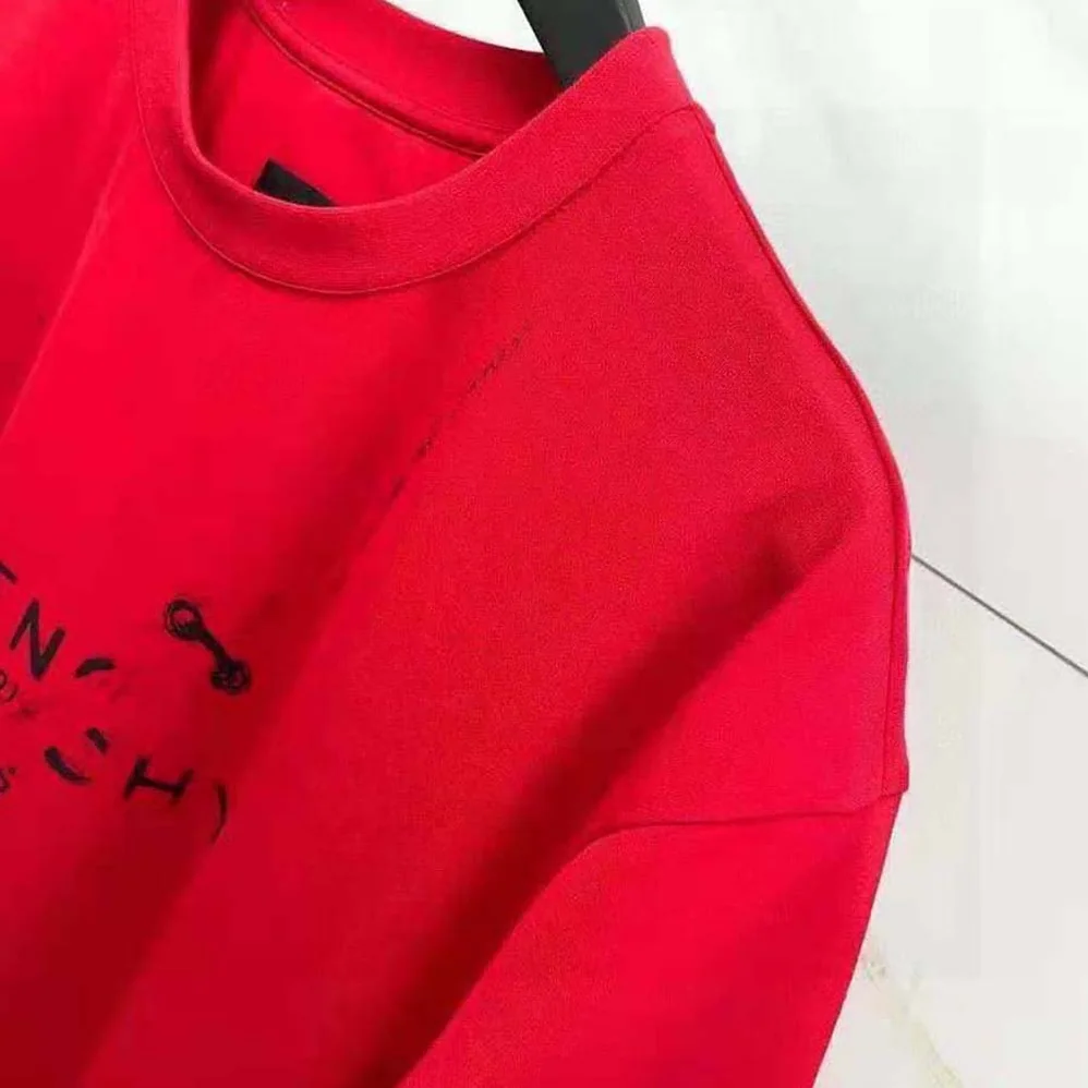Givenchy Oversized T-Shirt with Trompe-L oeil Effect for Men in Red