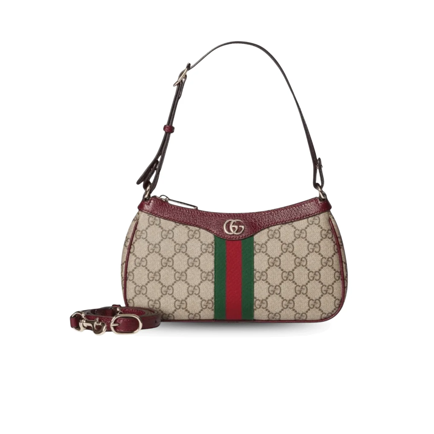 Gucci Ophidia Small Shoulder Bag in Beige/ Brown Gold Hardware Gucci Ophidia Small Shoulder Bag in Beige/ Brown Gold Hardware