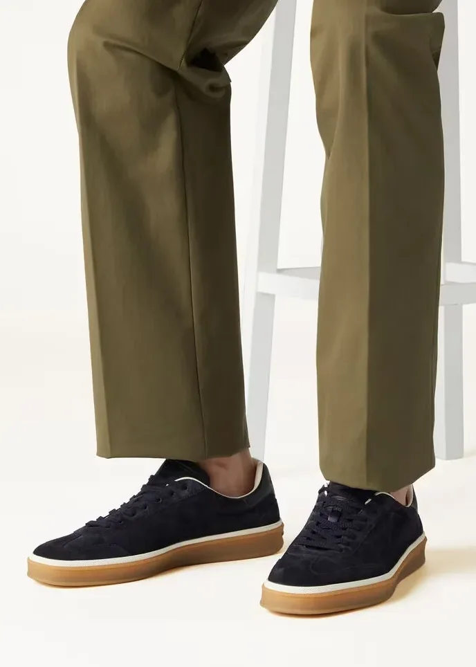 Loro Piana Tennis Walk Sneakers Navy Blue Loro Piana Tennis Walk Sneakers Navy Blue