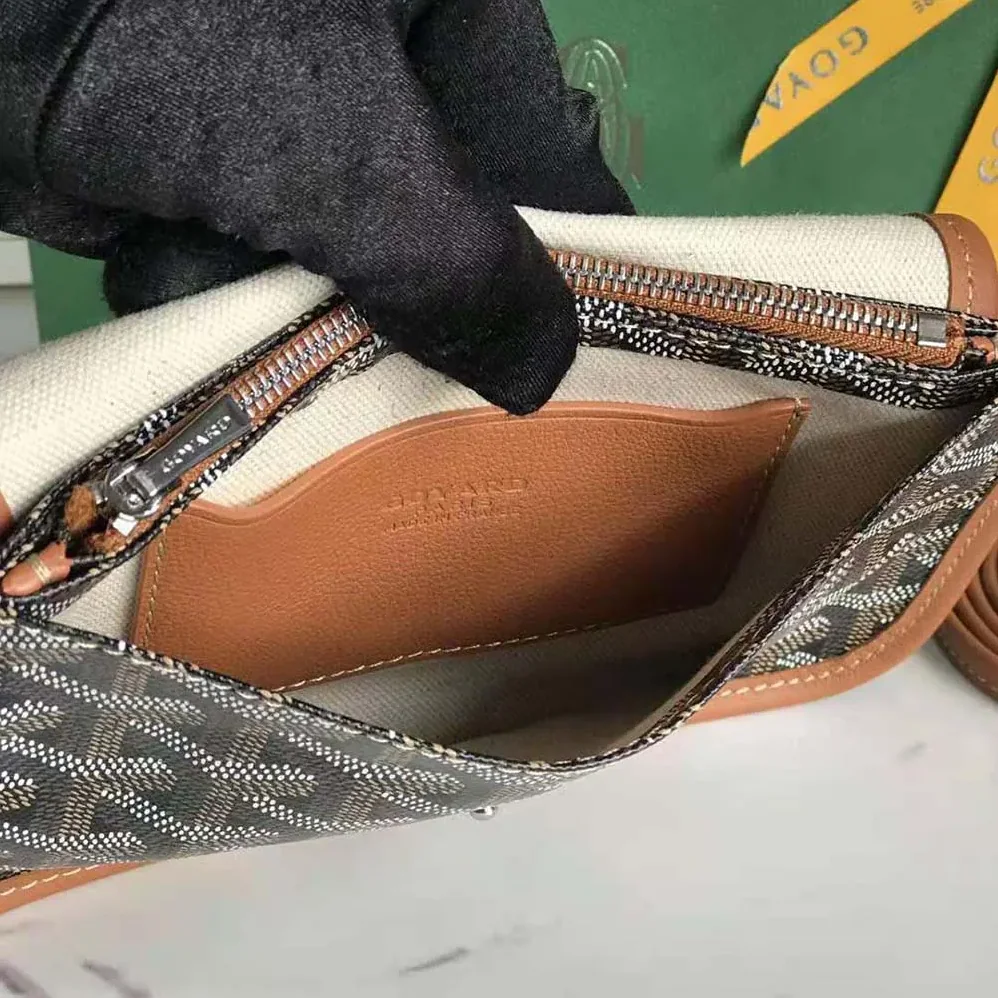 Goyard Plumet Pocket Wallet for Women in Brown