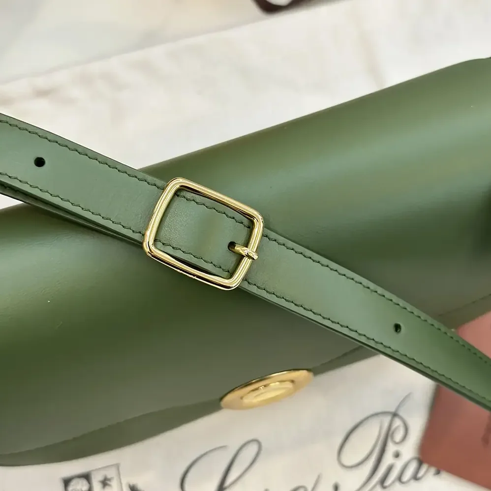 Loro Piana Mini Ghiera Bag for Women in Dark Green Loro Piana Mini Ghiera Bag for Women in Dark Green
