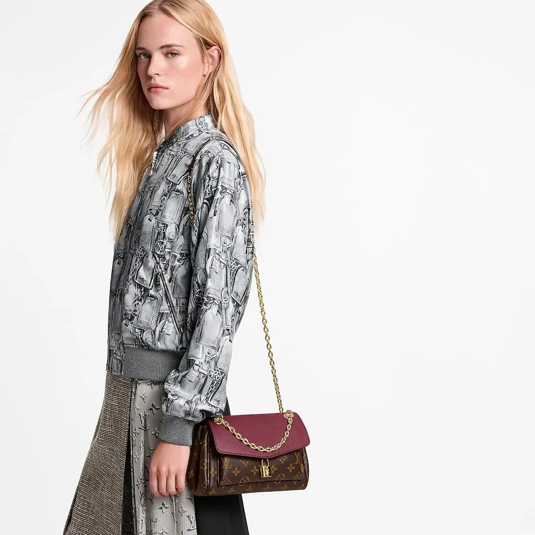 Louis Vuitton Saint Germain BB Monogram Wine /
