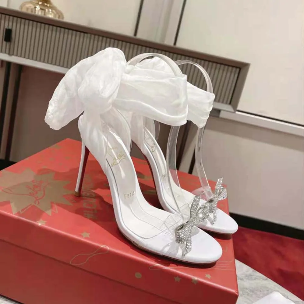 Christian Louboutin Astrinodo 100 mm Heel Height for Women in White