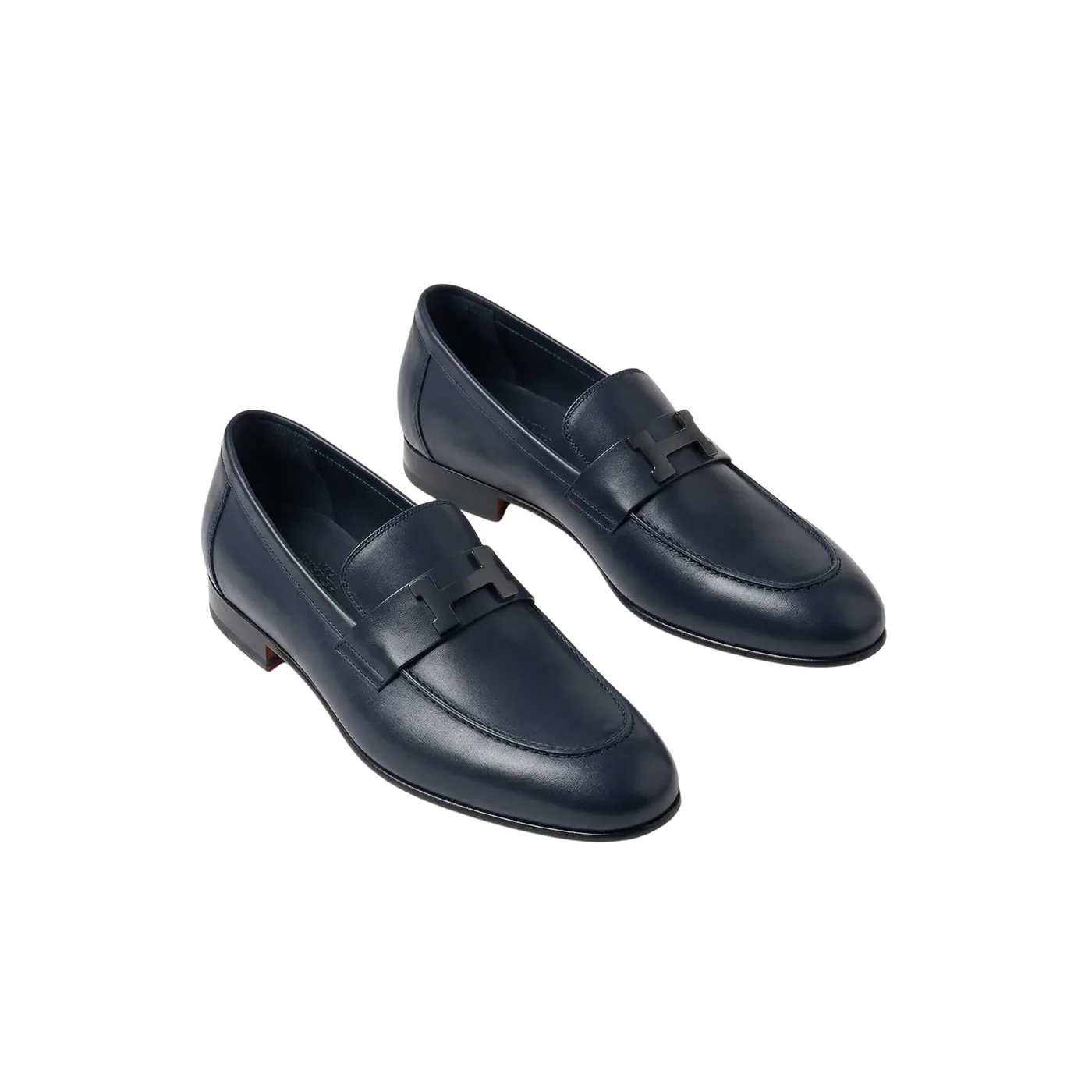 Hermes Paris Loafers Navy Blue Hermes Paris Loafers Navy Blue