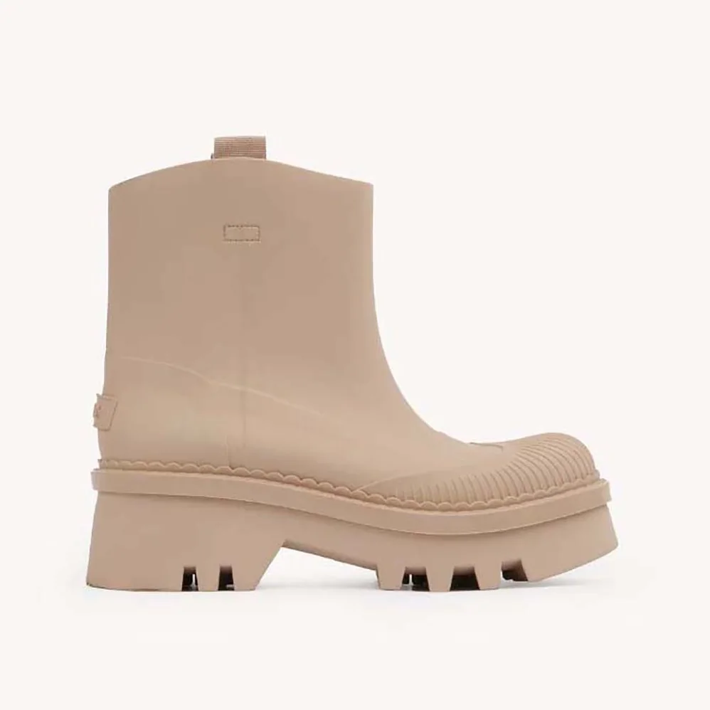 Chloe Raina Rain Boot for Women in Beige