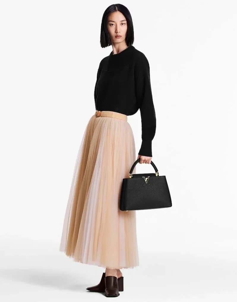 Louis Vuitton Capucines MM Black / Louis Vuitton Capucines MM Black /
