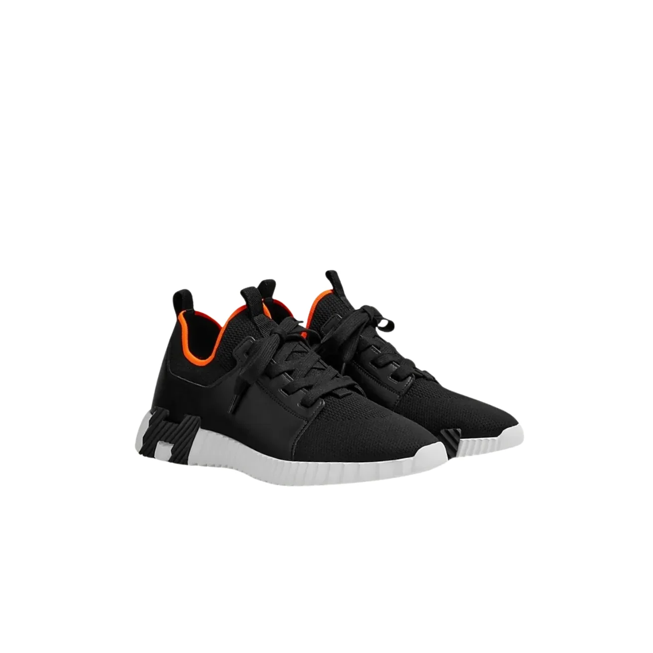 Hermes Depart Slip in On Sneakers Noir