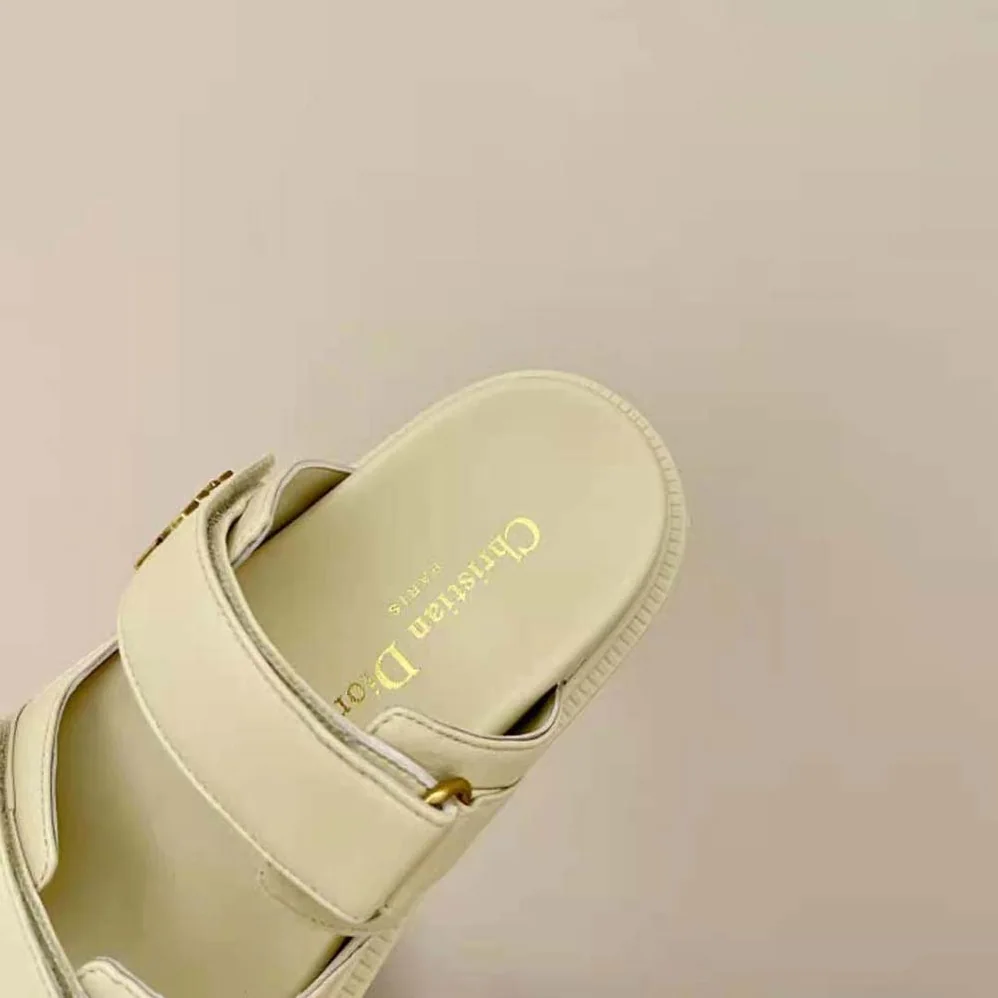 Dior DiorAct Slide White Lambskin for Women
