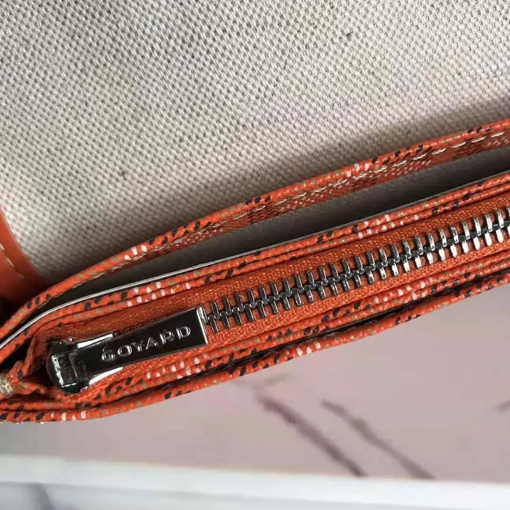 Goyard Plumet Pocket Wallet for Women in Orange