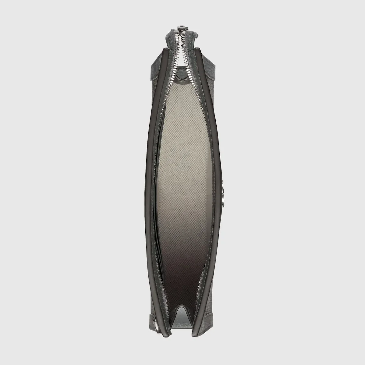 Gucci Ophidia Clutch & Pouch in Grey Palladium Hardware