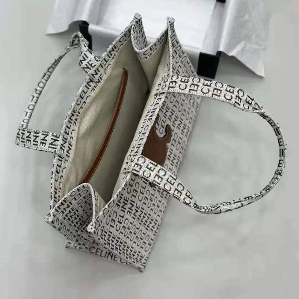 Celine Large Cabas Thais in Textile with Celine All for Women in over Celine Large Cabas Thais in Textile with Celine All for Women in over