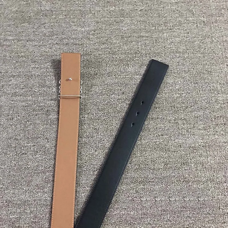 Loewe Anagram Belt 3.2Cm Black for Men in Tan/Palladium Loewe Anagram Belt 3.2Cm Black for Men in Tan/Palladium