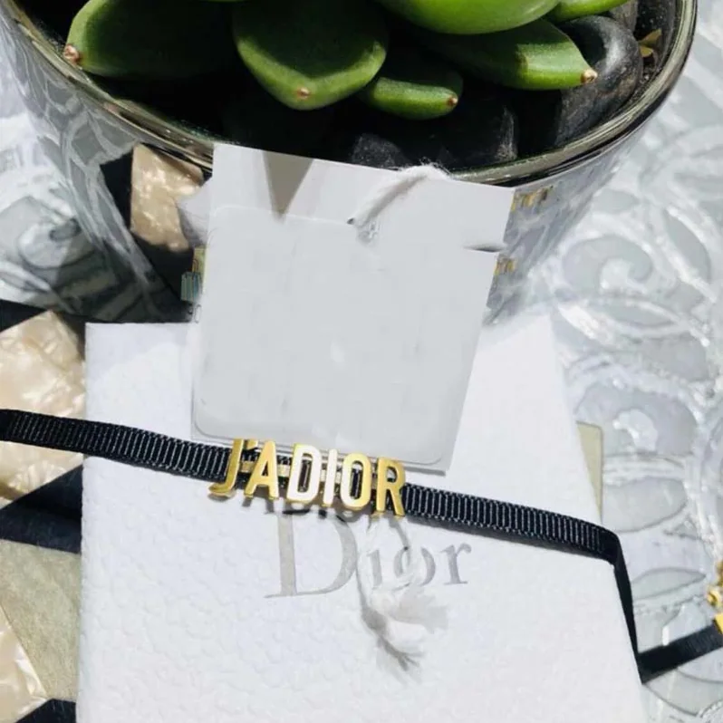 Dior J adior Choker in Gold for Women in Tone Finish Aged Metal
