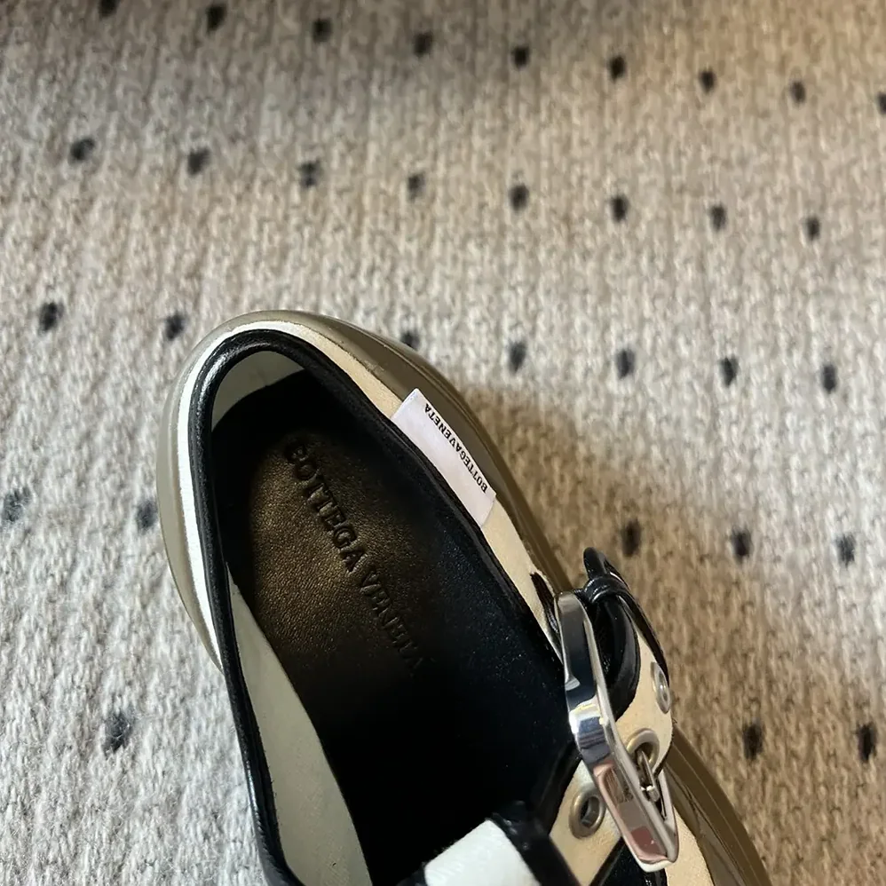 Bottega Veneta Trek Mary-Jane with Chunky Rubber Sole for Women Bottega Veneta Trek Mary-Jane with Chunky Rubber Sole for Women