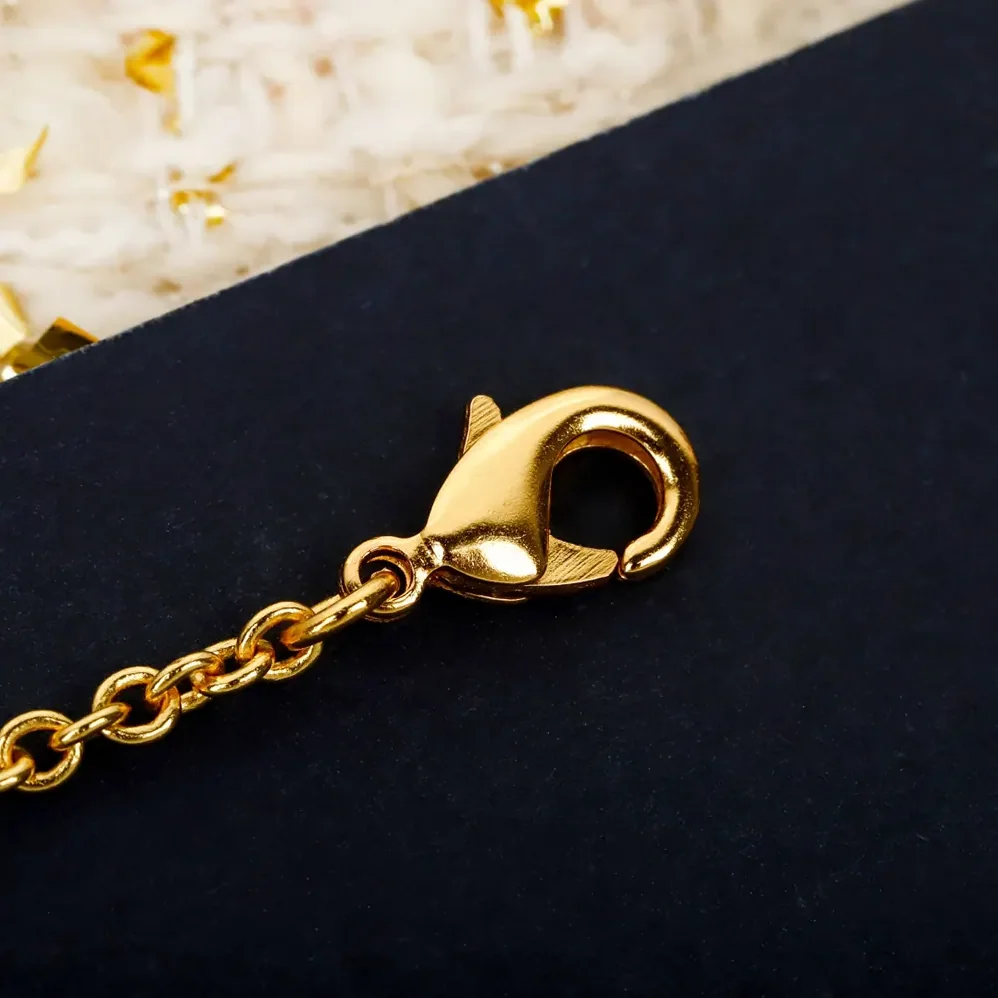 Dior Lucky Dior Necklace Gold-Finish Metal and White Resin Pearls for Women Dior Lucky Dior Necklace Gold-Finish Metal and White Resin Pearls for Women