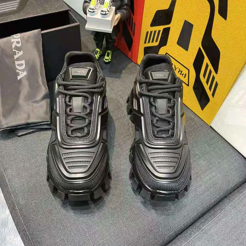 Prada Cloudbust Thunder Sneakers for Women in Black