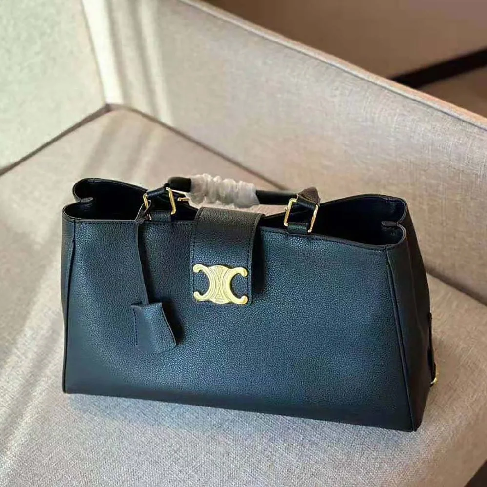 Celine Medium Appoline Bag in Supple Calfskin for Women in Black