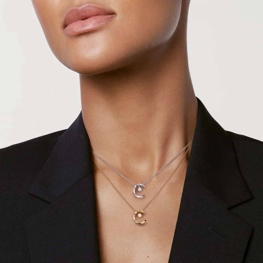Chanel Coco Necklace White Gold Chanel Coco Necklace White Gold