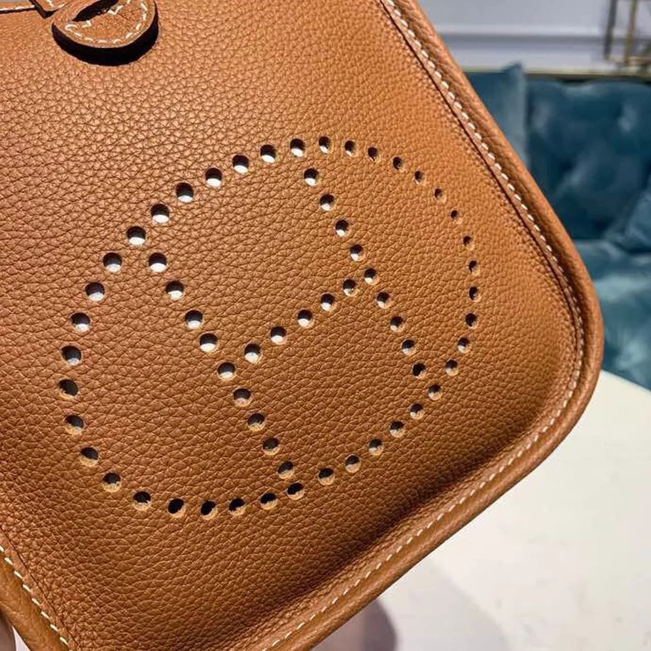 Hermes Mini Evelyne Brown / Hermes Mini Evelyne Brown /