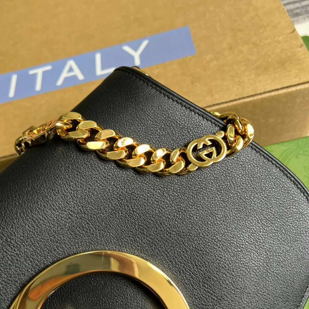 Gucci Blondie Shoulder Bag Black Gucci Blondie Shoulder Bag Black
