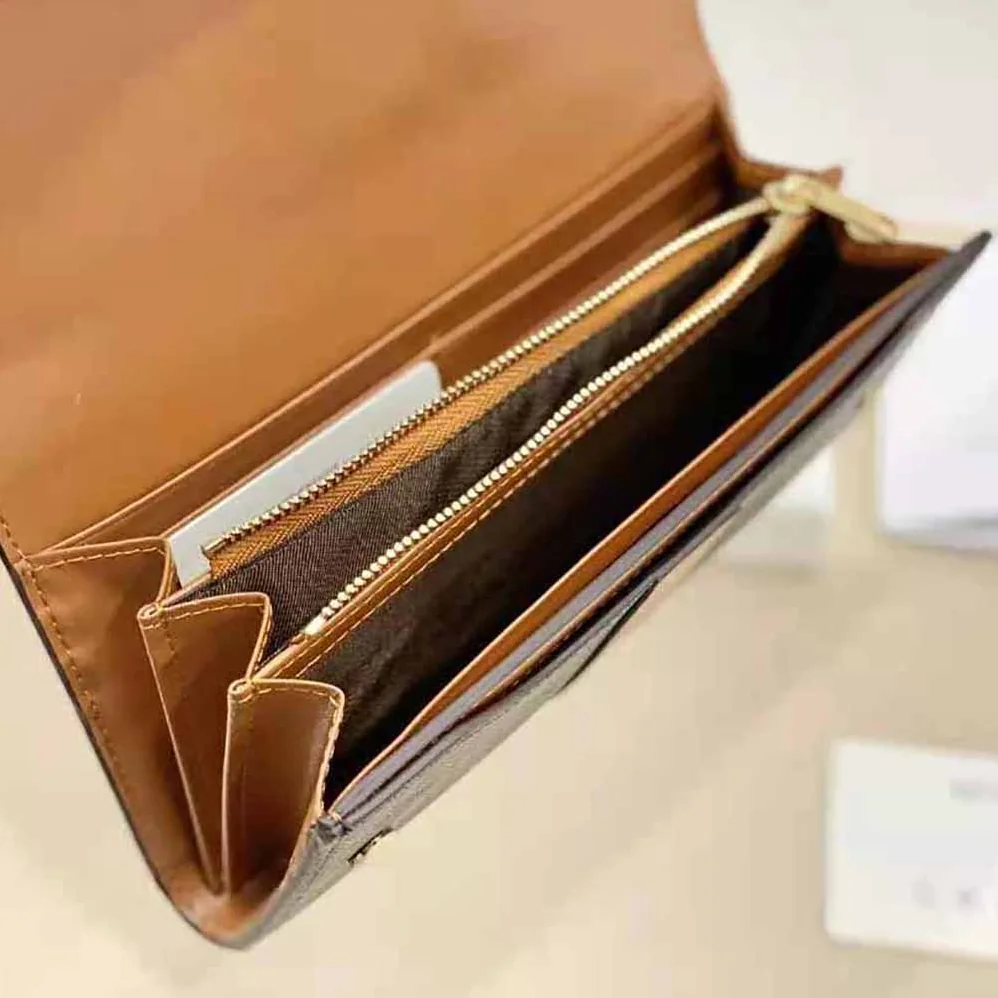 Celine Large Flap Wallet in Triomphe Canvas and Lambskin for Women Celine Large Flap Wallet in Triomphe Canvas and Lambskin for Women