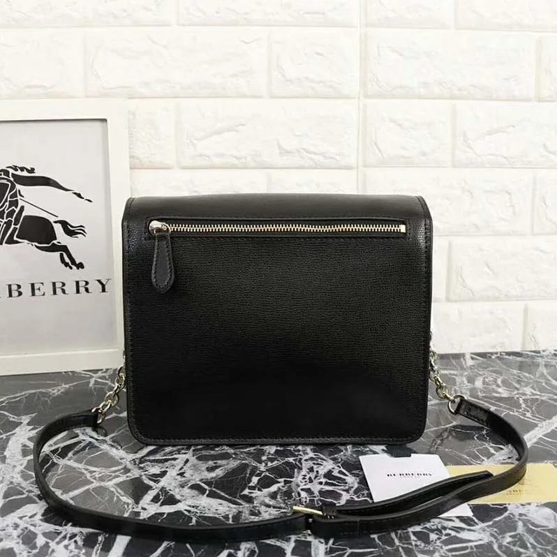 Burberry Small Leather Crossbody Bag for Women in Black Burberry Small Leather Crossbody Bag for Women in Black