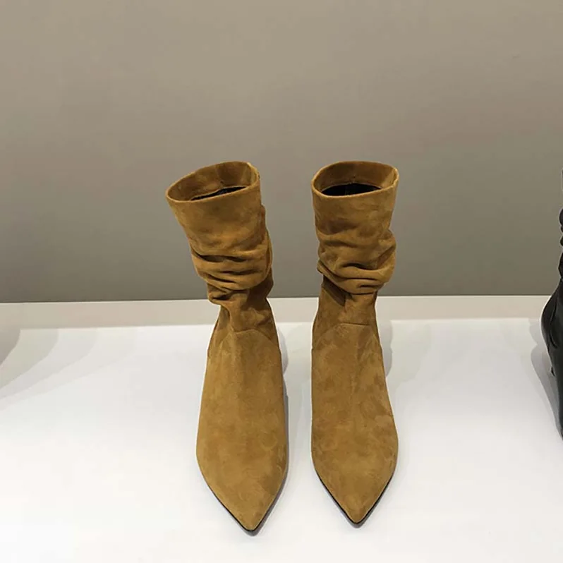 Stuart Weitzman Shoes The Demibenatar Bootie 55mm Heel for Women in Brown Stuart Weitzman Shoes The Demibenatar Bootie 55mm Heel for Women in Brown