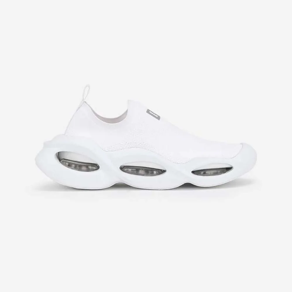 Dolce Gabbana D&G Stretch Mesh Wave Sneakers for Unisex in White